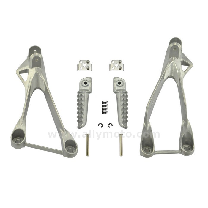 74 Kawasaki Zx6R Zx-6R 2005-2008 Zx636 Zx 6R 636 Motorcycle Rear Passenger Foot Pegs Rest Brackets